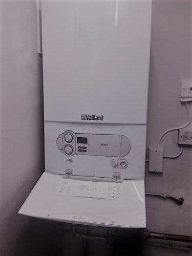 Commercial Vailliant boiler recently installed by Putney Plumbers